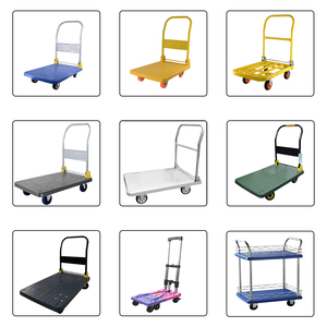 Carretilla de Mano Plegable de Plástico para Taller, con Motor Eléctrico, Capacidad de Carga de 350 kg, 60*90 cm, para Almacén - Product Image 6