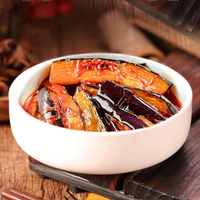 Frozen Listo para Comer Yu Xiang Berenjena Comida Vegetariana China Platos Gourmet Precocinados