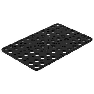 GPPH Plaque de montage de tuyau de 550mm pour tables à trous de 16mm - Product Image 1