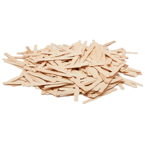 KarlNiko Palos de Abanico de Madera Natural de 8 "Ideal para Paletas de Subasta Artesanía Asas de Abanico de Boda - Product Image 6