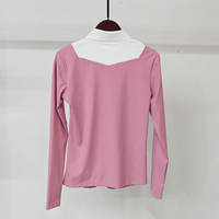 Chemise d'équitation en gros pour femmes, extensible dans quatre directions, respirante, à manches longues, pour cavalier