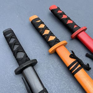 Juguetes para deportes al aire libre, entrenamiento tradicional para niños, <span class=keywords><strong>espadas</strong></span> guerreras, juegos para niños, Katana, espada de madera, Juguetes - Product Image 4