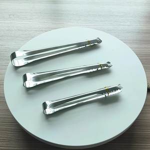 ملقط ثلج من الفولاذ المقاوم للصدأ لدلو الثلج ، ملقط من الفولاذ المقاوم للصدأ مع أسنان ، ثلج صغير لمطعم الحفلات والمطبخ - Product Image 4