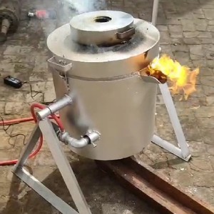 Four de forge à gaz propane pour la fusion de l'or, de l'aluminium, de l'argent, du cuivre pour la fonderie des métaux, équipement de fonderie des métaux, four de forge à gaz propane - Product Image 6