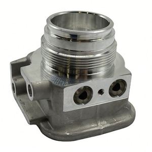 Pièces en alliage d'aluminium ADC12/A380/ZL101 usinées par fraisage et tournage CNC de haute précision, fabrication sur mesure, certifiées ISO9001, service OEM - Product Image 3