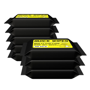 Khăn Giấy Ướt Làm Sạch Giày Sneaker Theo Yêu Cầu Của Nhà Máy Nhãn Hiệu Riêng Chất Lượng Hàng Đầu - Product Image 3