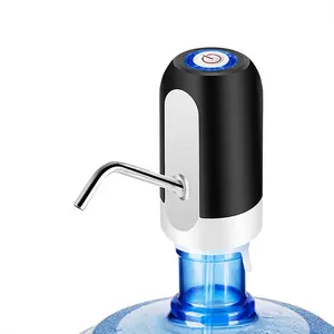 Kitchen Electric Water Can Dispenser Usb Rechargeable Water Pump Dispenser Water Bottle Plastic OEM Hot & Cold Free Spare Parts