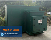 Transformateur de distribution européen 1600 kVA, trois postes de transformation préassemblés YBW, ensemble complet IP23 50 Hz pour éclairage public