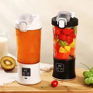 Wholesale New USB Charging Wireless Portable <b>Juicer</b> with Digital Display Screen Crushed Ice Cup Waterproof Household Mixing - Product Image 6