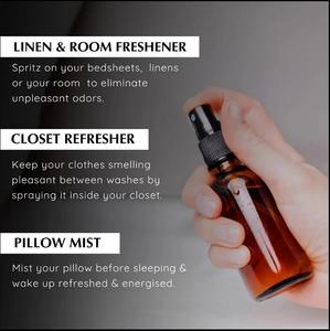 Spray de limpieza de salvia blanca, aceites esenciales de limpieza de energía sagrada, niebla de cristal infundida, espray de salvia, niebla de protección Aura - Product Image 4