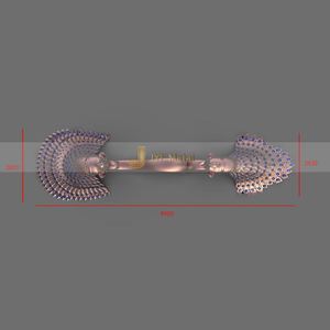 Escultura Multifuncional de Acero Inoxidable, Estilo Art Deco, Impermeable, Duradera, para Exteriores, Gran Escala, Arte Paisajístico, Personalizada, Montaje en Suelo - Product Image 6