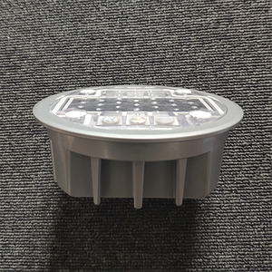 हाई-एंड रंगीन वाटरप्रूफ नेतृत्व सौर एल्यूमीनियम बिल्ली आंख परावर्तक सड़क स्टड ms127 यातायात चेतावनी उत्पाद - Product Image 4