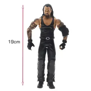 Hot Sale custom make anime plastic action figure toys, articulated body wrestler plastic action figure wrestling Macho man