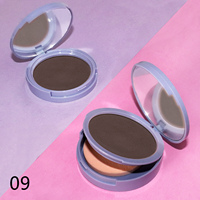 Bedak Mineral Alami Tahan Lama, Mencerahkan, Matte, Tahan Air, Mengontrol Minyak, Dilengkapi Tabir Surya, Untuk Kulit Cerah