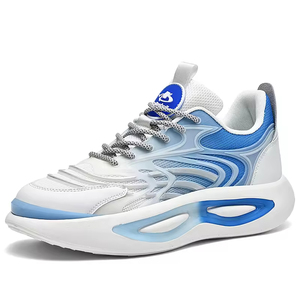 Fabrieksgroothandel koudlijmproces hardloopschoenen nachtverlichting geassisteerde schuimrubberen zool elastische heren casual schoenen - Product Image 2