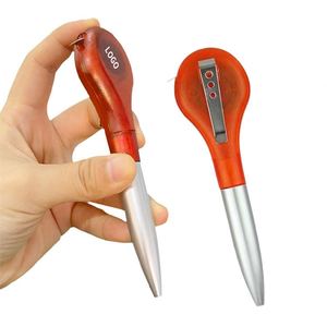 Personalized Measuring <b>Plastic</b> Promotional Souvenir Item Multifunctional Tool Ball Point Pen With <b>Tape</b> - Product Image 1