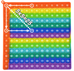 Gioco Educativo Multiplication Pop Math, Puzzle a Bolle per Moltiplicazione e Addizione, Edizione Pioneer Mouse Trap - Product Image 1