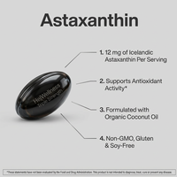 Gélules d'astaxanthine en marque privée, complément antioxydant naturel pour l'éclat de la peau et le soutien du système immunitaire