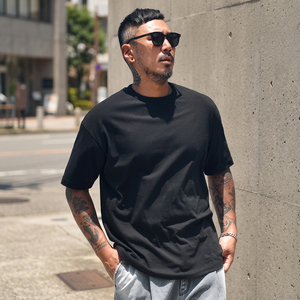 T-shirts unisexes pour hommes en coton 100% uni, coupe ample, imprimés, sportifs, écologiques, avec logo personnalisé en gros - Product Image 3