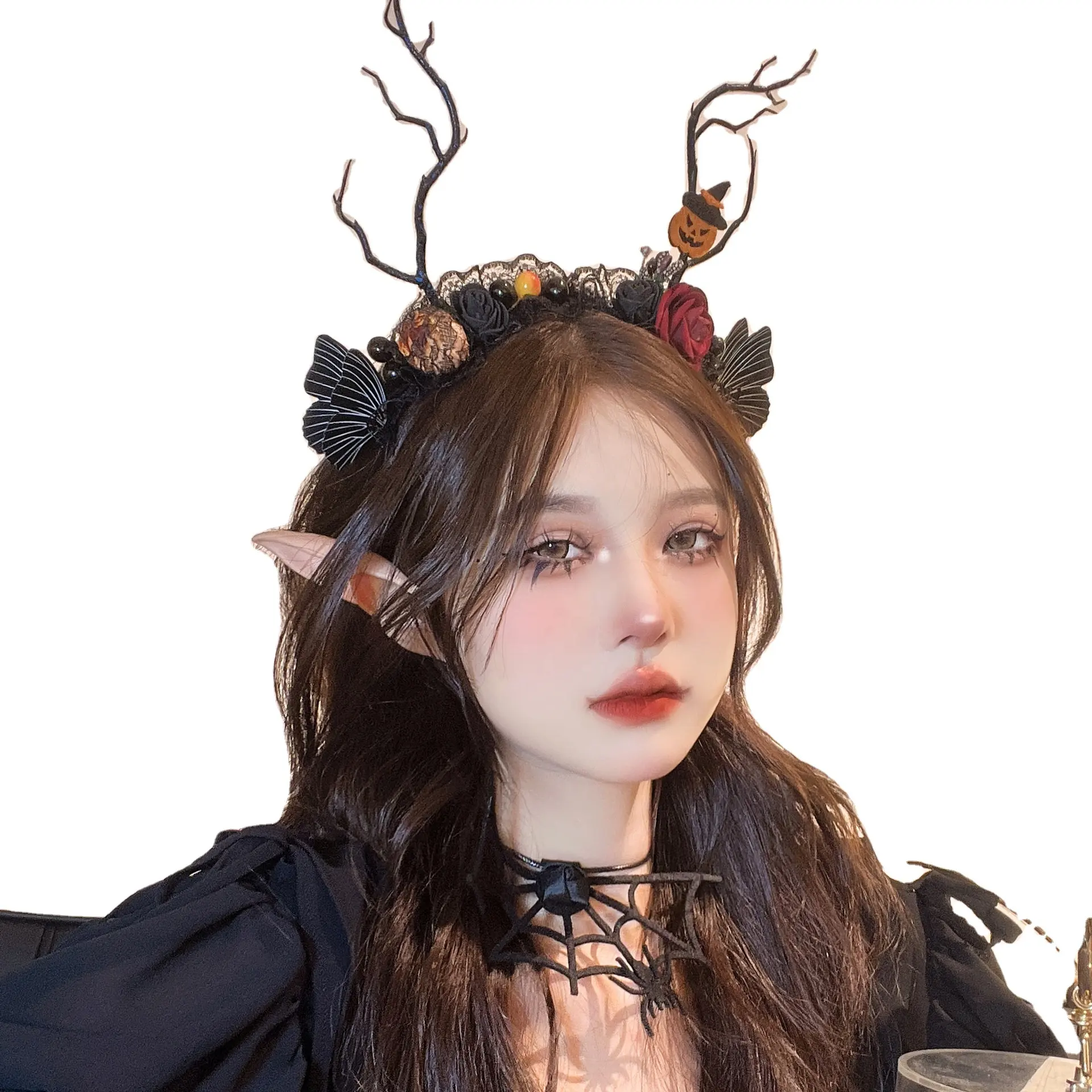 Cute Branch Headband Halloween Christmas Accessories Party Ear Headband