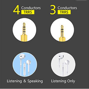 <span class=keywords><strong>สาย</strong></span>สัญญาณเสียง TRRS 3.5 มม., 5 ฟุต 4 ตัวนำ (4 ขั้ว) พร้อมไมโครโฟน [รองรับไมโครโฟน] <span class=keywords><strong>สาย</strong></span> <span class=keywords><strong>Aux</strong></span> แบบถักไนลอน รองรับลำโพง - Product Image 5