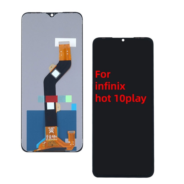 High Quality LCD Touch Screen Display Digitizer Assembly for Infinix Hot 10 Play X680 Mobile Phone