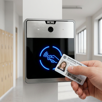 WCMI AC8630 Módulo Lector de Códigos QR NFC de 13.56MHz para Control de Asistencia con Tarjeta de Identificación Estudiantil, Sistema de Seguridad Inteligente Profesional de Alta Gama