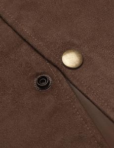 <span class=keywords><strong>Gilet</strong></span> de <span class=keywords><strong>costume</strong></span> pour <span class=keywords><strong>homme</strong></span> en polyester/coton, col en V, simple boutonnage, style western décontracté, coupe ajustée, uni, fabriqué en Chine - Product Image 6