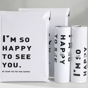 Sacs d'expédition en polyéthylène personnalisés OEM pour usines, sacs postaux en plastique à bulles avec logo pour vêtements, emballage biodégradable coloré - Product Image 3