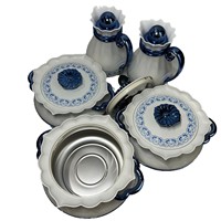 Boîte à lunch isotherme de luxe et bouilloire en acier inoxydable, conteneur de stockage alimentaire multi-capacités 2,5L 3L 3,5L