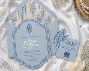 Segnaposto Matrimonio Vintage Personalizzabili, Cartellino Menu Stile Regency, Etichetta Nome Stampabile, Cancelleria per Matrimoni - Product Image 2