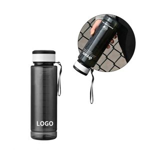 Bpa Free Clear Water Custom Logo Large 1000Ml Black <b>Plastic</b> Pet Transparent Gym Drink Bottle for Sports - Product Image 3
