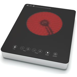 Nouvelle <span class=keywords><strong>plaque</strong></span> de cuisson électrique portable en céramique lisse intégrée pour camping-car 2025, 1800-1900W, avec contrôleur tactile, multifonctionnelle, ODM - Product Image 2