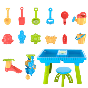 Summer Beach Garden Toys Kids Water Table for Outdoors Play Kids Activity Table Toddler Sand Table Splash <b>Pond</b> for Boys Girls - Product Image 5