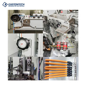Sertissage de EW-8060 <span class=keywords><strong>à</strong></span> une tête entièrement automatique et port de tubes et machine <span class=keywords><strong>à</strong></span> dénuder une <span class=keywords><strong>autre</strong></span> tête pour AWG20-AWG10 - Product Image 3