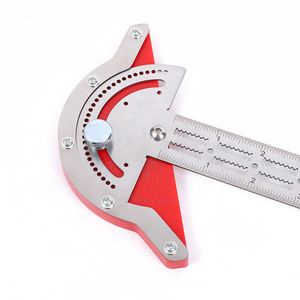 Woodworkers <b>Edge</b> Industrial Grade DIY Measuring <b>Tools</b> Aluminum Alloy Angle Ruler Line Drawing Marking Gauge for Hand <b>Tools</b> - Product Image 3