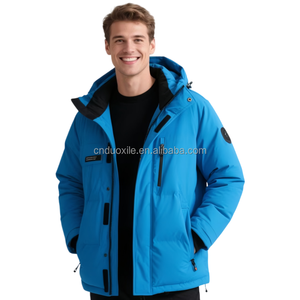 Doudoune de Running Extérieure en Duvet Homme, Veste à Capuche Zippée pour Affaires, Blouson de Motard Personnalisé, Manteau, Veste de <span class=keywords><strong>Ski</strong></span> Softshell - Product Image 5