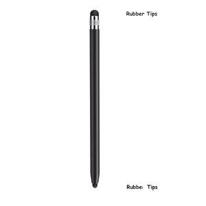 Stylet tactile double tête universel pour iPad et Android, en silicone, métal et plastique, pour smartphones - Product Image 1