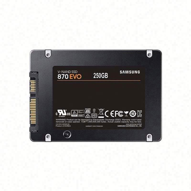 870 EVO Series 2.5-inch 250GB SATA III V-NAND SSD, MZ-77E250B/AM