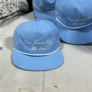 Casquettes de baseball tendance pour mariage, à la mode, avec cordon, broderie personnalisée de Newport avec amour, casquettes snapback bleu marine à <span class=keywords><strong>5</strong></span> panneaux - Product Image 4