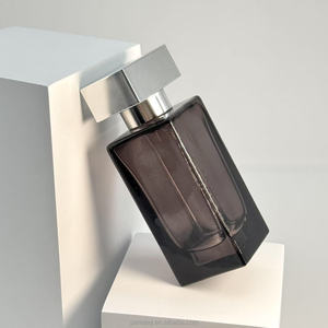 Flaconi per Profumo in Vetro Ecologico da 40ml, Rettangolari, Colore Ambra Marrone con Erogatore a Pompa, Design Semplice ed Elegante, Confezione Personalizzabile - Product Image 1