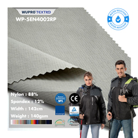WP-5EN4 échantillon gratuit 88% Nylon 12% Spandex extérieur escalade veste Ripstop tissu 4 voies extensible Spandex tissé