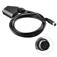 Cordon de câble péritel RGB AV HD TV pour SNES NES Xbox/Wii/WII U/Sega genesis 1 2/PS2 /PS3/N64/NGC/PS/PS1 Accessoires de connexion