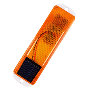 Trafik bariyeri gece inşaatı için güneş uyarı ışığı yüksek yoğunluklu Strobe <span class=keywords><strong>Beacon</strong></span> yanıp sönen güvenlik aydınlatma engel - Product Image 1