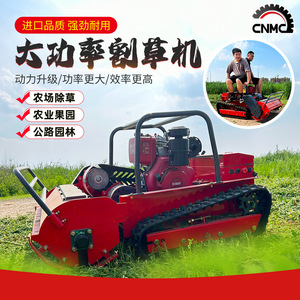 Tondeuse à gazon télécommandée, largeur de coupe 80 cm, moteur diesel, broyeur à fléaux professionnel, débroussailleuse à paillis - Product Image 5