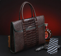 DERFLEX Cuir Artificiel Stable et Fiable Nouveau Cuir à Motif Crocodile Cuir PU Artificiel pour Sacs