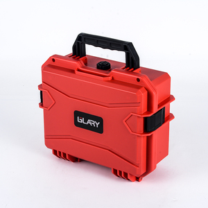GLARY Estuche médico protector duro resistente a los impactos Caja de almacenamiento de servicio de primeros auxilios de plástico Caja de caja vacía médica con cerradura - Product Image 4