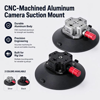 Support de voiture universel à ventouse à dégagement rapide 6 pouces avec filetage 1/4 pour caméra de voiture GoPro Hero DJI Action Insta360