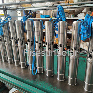 ปั๊มน้ำบาดาลพลังงานแสงอาทิตย์ DC แบบจุ่มใต้น้ำ แรงดันสูง 2500W สแตนเลส 304 รุ่น RS4SC5.2-275 - Product Image 6