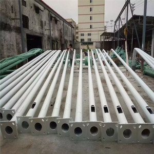 Poteau d'éclairage public galvanisé de 11m et <span class=keywords><strong>lampadaire</strong></span> avec bras unique pour autoroute - Product Image 3